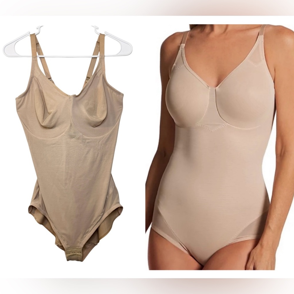 Miraclesuit Tan Shapewear Bodysuit